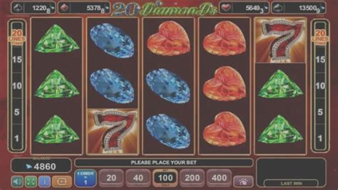 20 Diamonds gratis: sloturi clasice EGT .